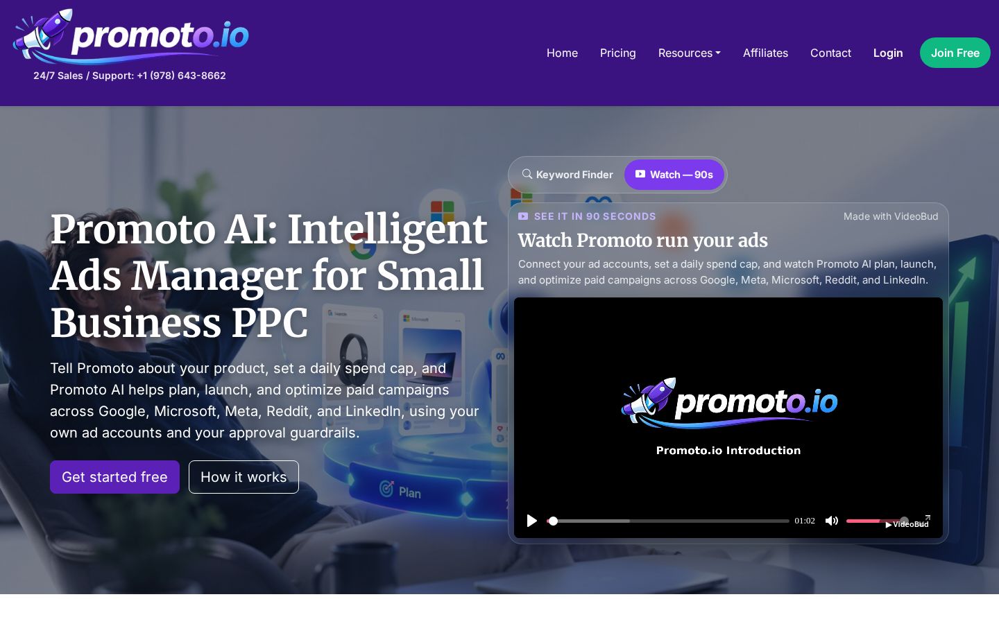Top fold of the Done-For-You Book Ads & Reader List website