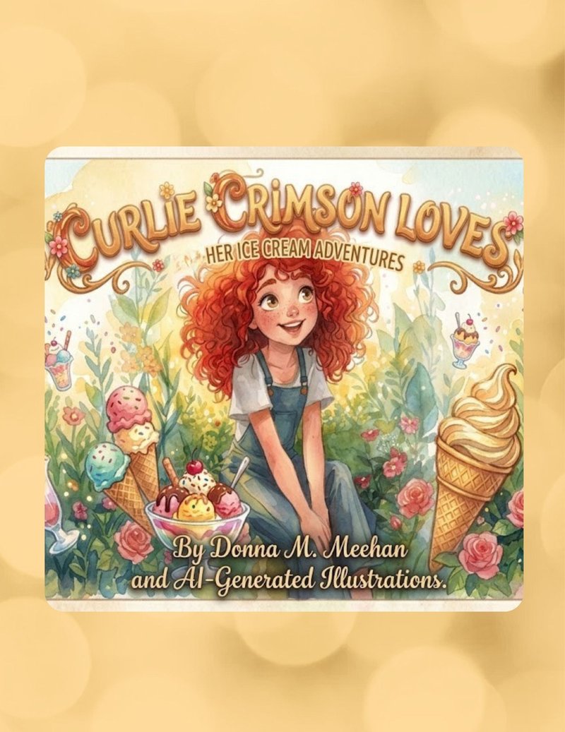 CURLIE CRIMSON LOVES HER ICE CREAM ADVENTURES