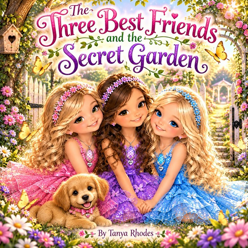 The Three Best Friends and The Secret Garden