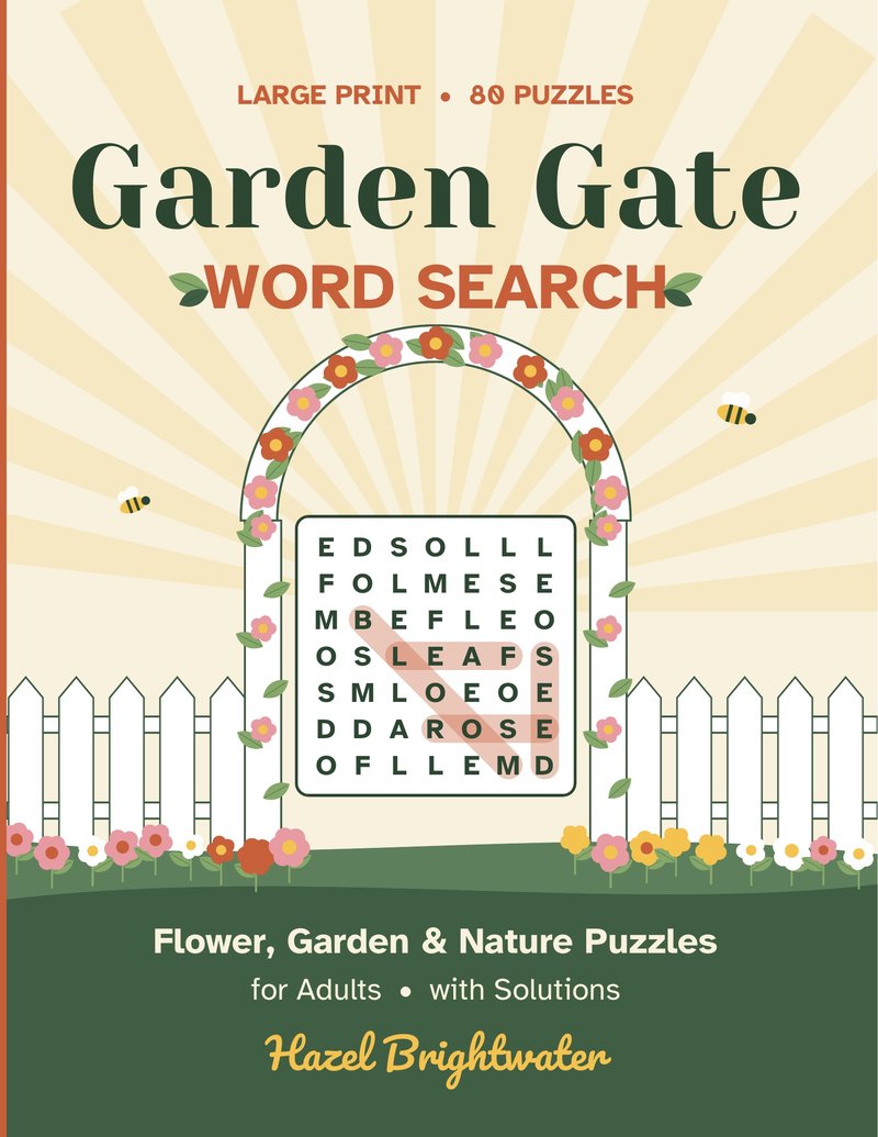 Garden Gate Word Search